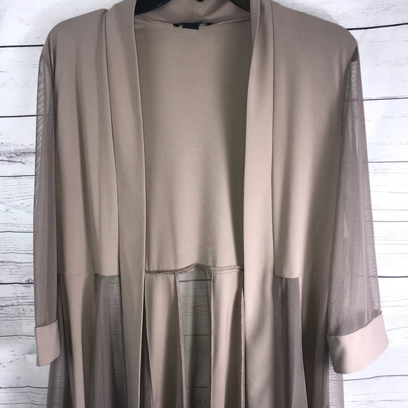 NEW R&M Richards Cardigan Nude Jacket Womens Sz 6 - Picture 6 of 8